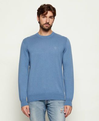 Sweter męski zimowy BOSS ORANGE ze sklepu: Gomez Fashion Store w kategorii: Swetry męskie - zdjęcie 874714-BD9-10338_BO252M000095462