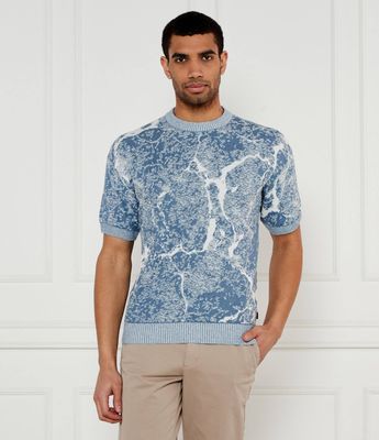 Sweter męski na wiosnę BOSS ORANGE ze sklepu: Gomez Fashion Store w kategorii: Swetry męskie - zdjęcie 874714-BD9-10338_BO252M000097462