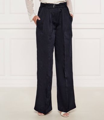 Spodnie damskie BOSS BLACK ze sklepu: Gomez Fashion Store w kategorii: Spodnie damskie - zdjęcie 874714-BD9-10338_BB252W000045404