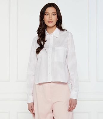 Koszula damska elegancka BOSS BLACK ze sklepu: Gomez Fashion Store w kategorii: Koszule damskie - zdjęcie 874714-BD9-10338_BB252W000053685