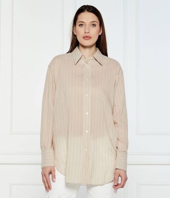 Koszula damska wiosenna casualowa BOSS BLACK ze sklepu: Gomez Fashion Store w kategorii: Koszule damskie - zdjęcie 874714-BD9-10338_BB252W000054118