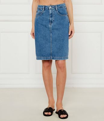 Spódnica wiosenna BOSS BLACK ze sklepu: Gomez Fashion Store w kategorii: Spódnice - zdjęcie 874714-BD9-10338_BB252W000056463