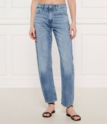 BOSS BLACK - Jeansy damskie w miejskim stylu ze sklepu: Gomez Fashion Store w kategorii: Jeansy damskie - zdjęcie 874714-BD9-10338_BB252W000057461