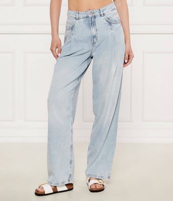 Jeansy damskie wiosenne w miejskim stylu BOSS ORANGE ze sklepu: Gomez Fashion Store w kategorii: Jeansy damskie - zdjęcie 874714-BD9-10338_BO252W000016451