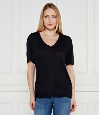 Bluzka damska na wiosnę BOSS ORANGE ze sklepu: Gomez Fashion Store w kategorii: Bluzki damskie - zdjęcie 874714-BD9-10338_BO252W000025001