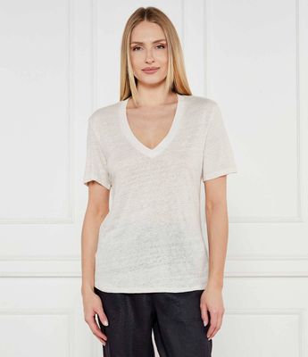 Bluzka damska casual BOSS ORANGE ze sklepu: Gomez Fashion Store w kategorii: Bluzki damskie - zdjęcie 874714-BD9-10338_BO252W000025118