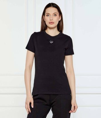 Bluzka damska casual BOSS ORANGE ze sklepu: Gomez Fashion Store w kategorii: Bluzki damskie - zdjęcie 874714-BD9-10338_BO252W000027001