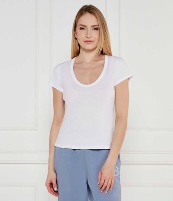 Bluzka damska na wiosnę BOSS ORANGE ze sklepu: Gomez Fashion Store w kategorii: Bluzki damskie - zdjęcie 874714-BD9-10338_BO252W000028100