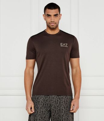 T-shirt męski EA7 ze sklepu: Gomez Fashion Store w kategorii: T-shirty męskie - zdjęcie 874714-BD9-10338_E7252M000099E39