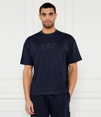 T-shirt męski na wiosnę EA7 ze sklepu: Gomez Fashion Store w kategorii: T-shirty męskie - zdjęcie 874714-BD9-10338_E7252M000117C52