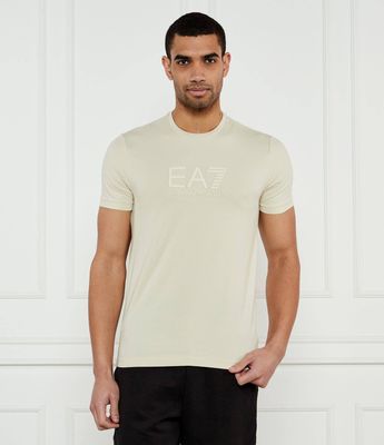 T-shirt męski EA7 ze sklepu: Gomez Fashion Store w kategorii: T-shirty męskie - zdjęcie 874714-BD9-10338_E7252M000118D65