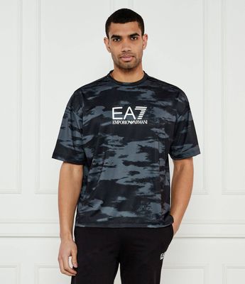 T-shirt męski na wiosnę EA7 ze sklepu: Gomez Fashion Store w kategorii: T-shirty męskie - zdjęcie 874714-BD9-10338_E7252M000152E42