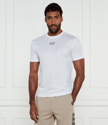 T-shirt męski wiosenny EA7 ze sklepu: Gomez Fashion Store w kategorii: T-shirty męskie - zdjęcie 874714-BD9-10338_E7252M000155C54