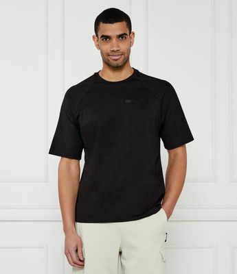 T-shirt męski casual EA7 ze sklepu: Gomez Fashion Store w kategorii: T-shirty męskie - zdjęcie 874714-BD9-10338_E7252M000164C51