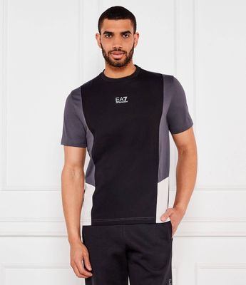 T-shirt męski EA7 ze sklepu: Gomez Fashion Store w kategorii: T-shirty męskie - zdjęcie 874714-BD9-10338_E7252M000175C51
