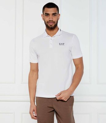 EA7 - T-shirt męski casual ze sklepu: Gomez Fashion Store w kategorii: T-shirty męskie - zdjęcie 874714-BD9-10338_E7252M000195C54
