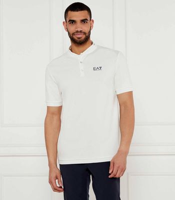 T-shirt męski casualowy EA7 ze sklepu: Gomez Fashion Store w kategorii: T-shirty męskie - zdjęcie 874714-BD9-10338_E7252M000122D64