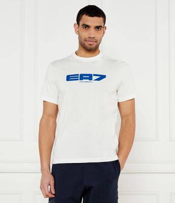 EA7 - T-shirt męski ze sklepu: Gomez Fashion Store w kategorii: T-shirty męskie - zdjęcie 874714-BD9-10338_E7252M000199D64