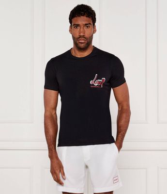 Emporio Armani - T-shirt męski na wiosnę ze sklepu: Gomez Fashion Store w kategorii: T-shirty męskie - zdjęcie 874714-BD9-10338_EB252M000041M13