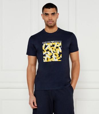 T-shirt męski młodzieżowy na wiosnę Emporio Armani ze sklepu: Gomez Fashion Store w kategorii: T-shirty męskie - zdjęcie 874714-BD9-10338_EW252M000010R46