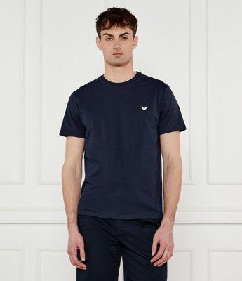 Emporio Armani - T-shirt męski casualowy ze sklepu: Gomez Fashion Store w kategorii: T-shirty męskie - zdjęcie 874714-BD9-10338_EW252M000026R02