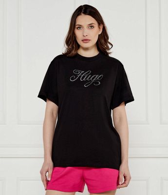 Bluzka damska Hugo Blue ze sklepu: Gomez Fashion Store w kategorii: Bluzki damskie - zdjęcie 874714-BD9-10338_BJ252W000022001