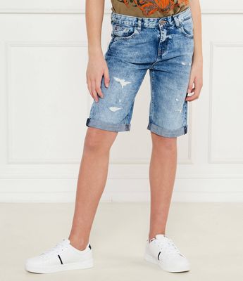 Guess - Spodenki chłopięce letnie ze sklepu: Gomez Fashion Store w kategorii: Spodenki chłopięce