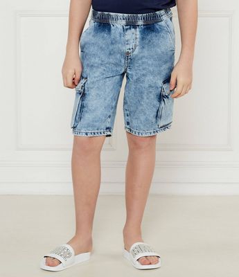 Spodenki chłopięce letnie Guess ze sklepu: Gomez Fashion Store w kategorii: Spodenki chłopięce