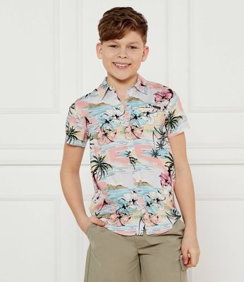 Koszula chłopięca na wiosnę Guess ze sklepu: Gomez Fashion Store w kategorii: Koszule chłopięce