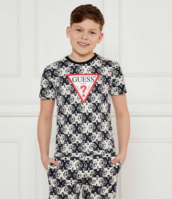 Guess - T-shirt chłopięce letni ze sklepu: Gomez Fashion Store w kategorii: T-shirty chłopięce