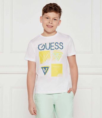 T-shirt chłopięce na lato Guess ze sklepu: Gomez Fashion Store w kategorii: T-shirty chłopięce