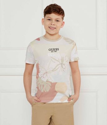 Guess - T-shirt chłopięce letni ze sklepu: Gomez Fashion Store w kategorii: T-shirty chłopięce