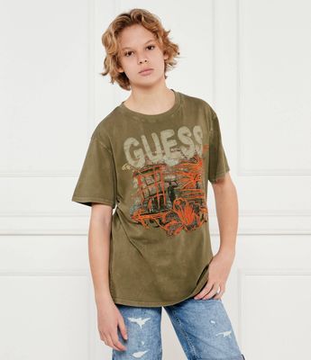 T-shirt chłopięce na lato Guess ze sklepu: Gomez Fashion Store w kategorii: T-shirty chłopięce