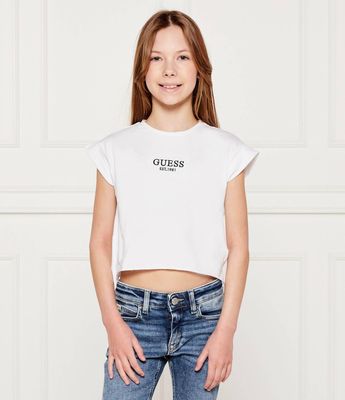 Guess - Bluzka dziewczęca letnia ze sklepu: Gomez Fashion Store w kategorii: Bluzki dziewczęce