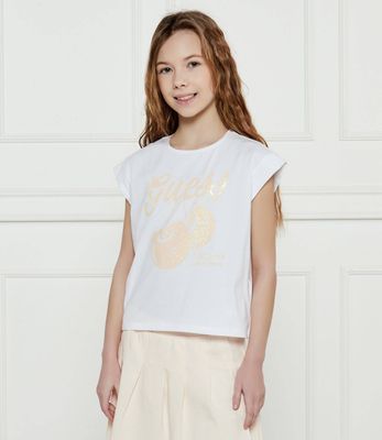 Bluzka dziewczęca letnia Guess ze sklepu: Gomez Fashion Store w kategorii: Bluzki dziewczęce