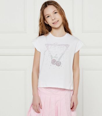 Bluzka dziewczęca na lato Guess ze sklepu: Gomez Fashion Store w kategorii: Bluzki dziewczęce