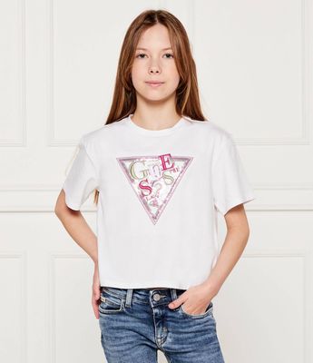 Guess - Bluzka dziewczęca na lato ze sklepu: Gomez Fashion Store w kategorii: Bluzki dziewczęce