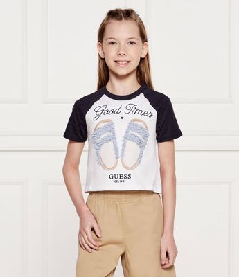 Guess - Bluzka dziewczęca letnia ze sklepu: Gomez Fashion Store w kategorii: Bluzki dziewczęce