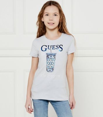 Bluzka dziewczęca na lato Guess ze sklepu: Gomez Fashion Store w kategorii: Bluzki dziewczęce