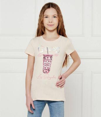 Guess - Bluzka dziewczęca letnia ze sklepu: Gomez Fashion Store w kategorii: Bluzki dziewczęce