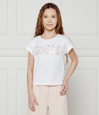 Guess - Bluzka dziewczęca na lato ze sklepu: Gomez Fashion Store w kategorii: Bluzki dziewczęce