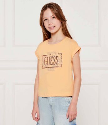 Guess - Bluzka dziewczęca na lato ze sklepu: Gomez Fashion Store w kategorii: Bluzki dziewczęce