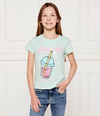 Bluzka dziewczęca letnia Guess ze sklepu: Gomez Fashion Store w kategorii: Bluzki dziewczęce