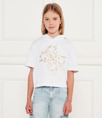 Bluza dziewczęca wiosenna Guess ze sklepu: Gomez Fashion Store w kategorii: Bluzy dziewczęce