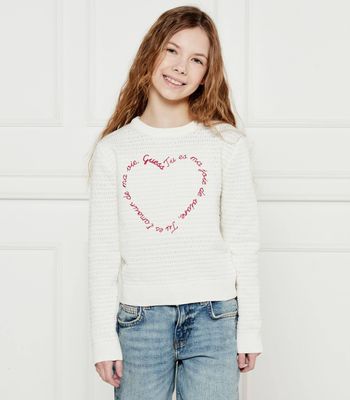 Sweter dziewczęcy zimowy Guess ze sklepu: Gomez Fashion Store w kategorii: Swetry dziewczęce