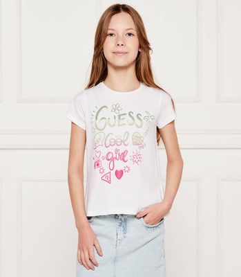 Guess - Bluzka dziewczęca letnia ze sklepu: Gomez Fashion Store w kategorii: Bluzki dziewczęce