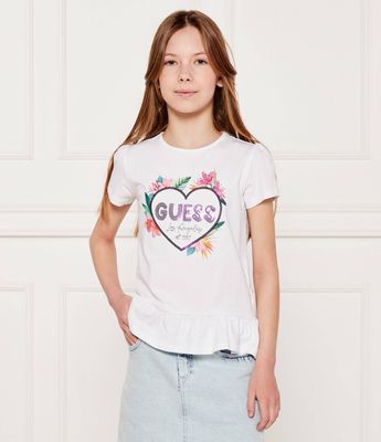 Bluzka dziewczęca na lato Guess ze sklepu: Gomez Fashion Store w kategorii: Bluzki dziewczęce
