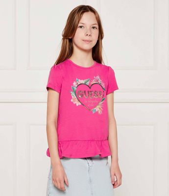 Bluzka dziewczęca na lato Guess ze sklepu: Gomez Fashion Store w kategorii: Bluzki dziewczęce