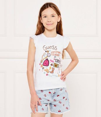 Bluzka dziewczęca na lato Guess ze sklepu: Gomez Fashion Store w kategorii: Bluzki dziewczęce