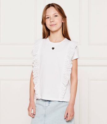 Guess - Bluzka dziewczęca na lato ze sklepu: Gomez Fashion Store w kategorii: Bluzki dziewczęce